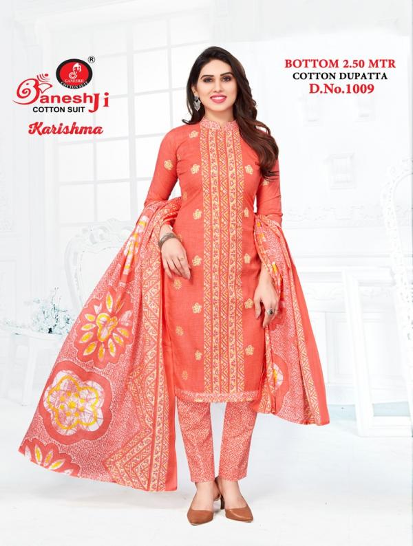 Ganeshji Karishma Vol-1Cotton Designer Print Dress Material